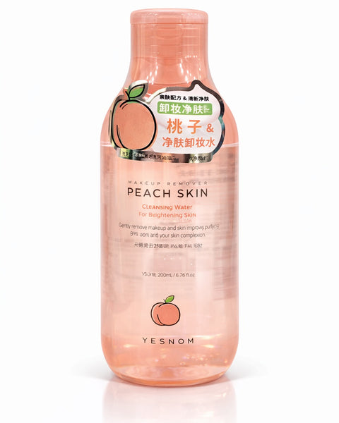 Agua micelar desmaquillante c/extracto de durazno 250ml Yesnow