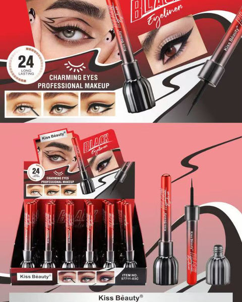 Delineador liquido Kiss Beauty