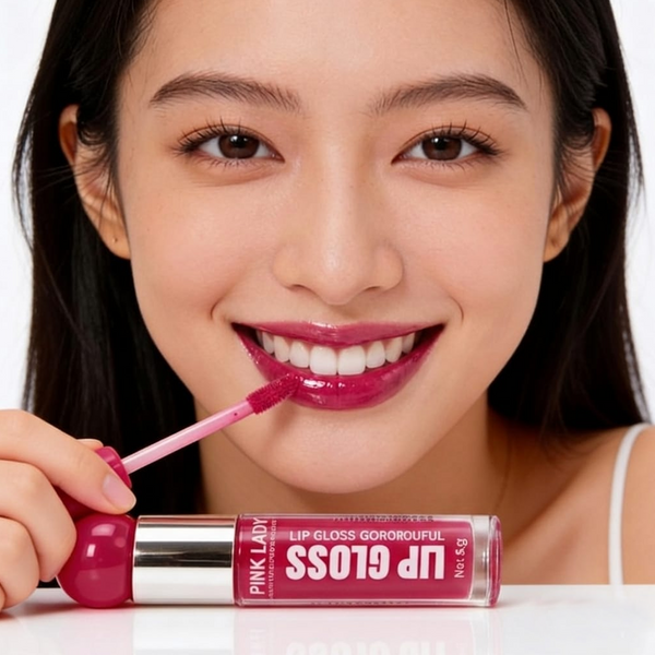 Labial lip gloss colorfull Pink Lady