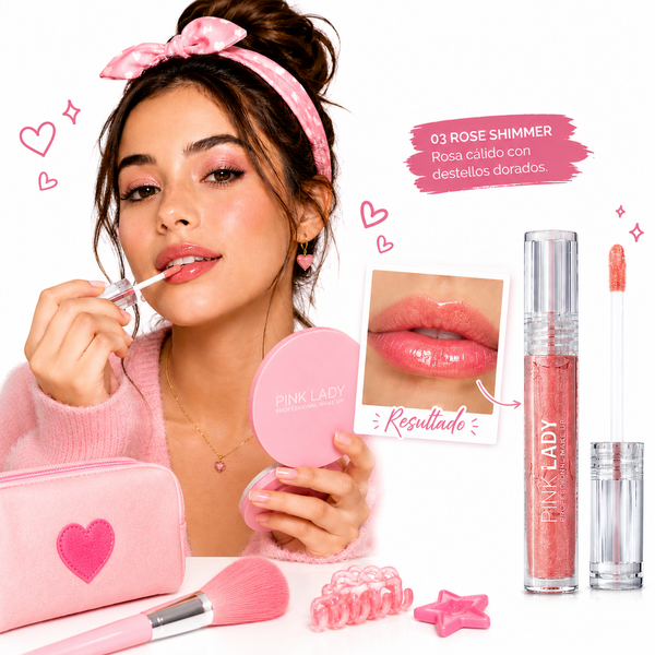 Labial lip gloss hidratante | Efecto Volume Shine