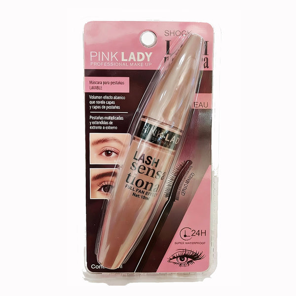 Mascara de pestañas Waterproof Pink Lady