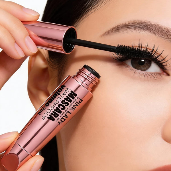 Mascara de pestañas Waterproof Pink Lady