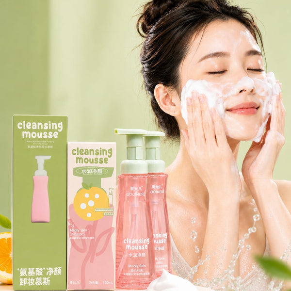 Mousse de limpieza facial c/ extracto de toronja| removedor de impurezas y maquillaje 150ml