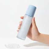 Pink Lady Beauty Store Serum Facial Hidratante Yesnow, loción facial hidratante con ácido hialurónico en envase translúcido azul claro.