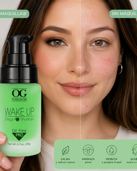 Primer Matificante Wake Up Step Primer Oil Free Pro - Piel Sensible