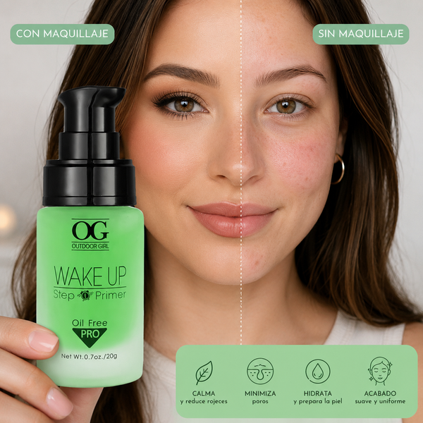 Primer Matificante Wake Up Step Primer Oil Free Pro - Piel Sensible