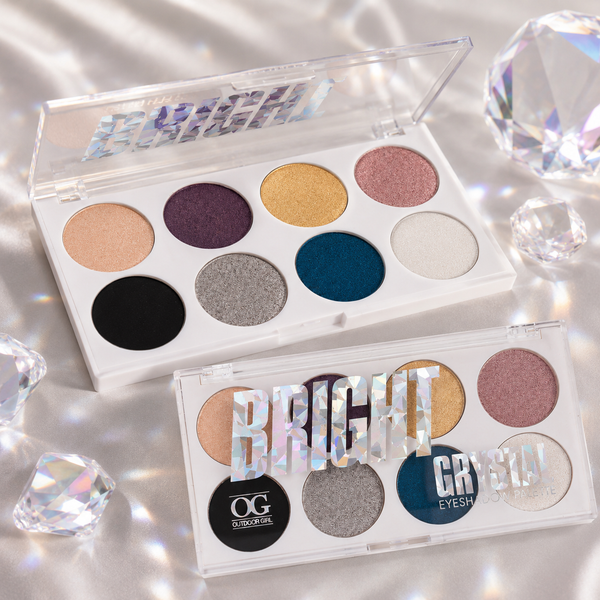 Paleta de Sombras - Bright Crystal Eyeshadow Palette (8 Tonos) OG