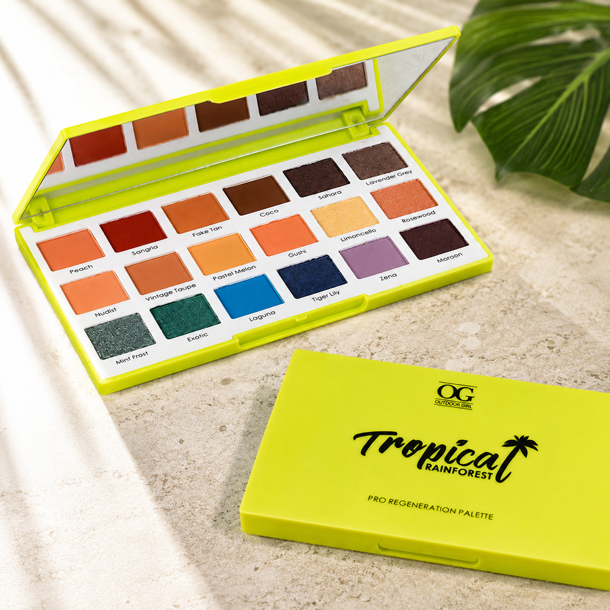 Paleta de Sombras Tropical Rainforest (Pro Regeneration Palette) OG