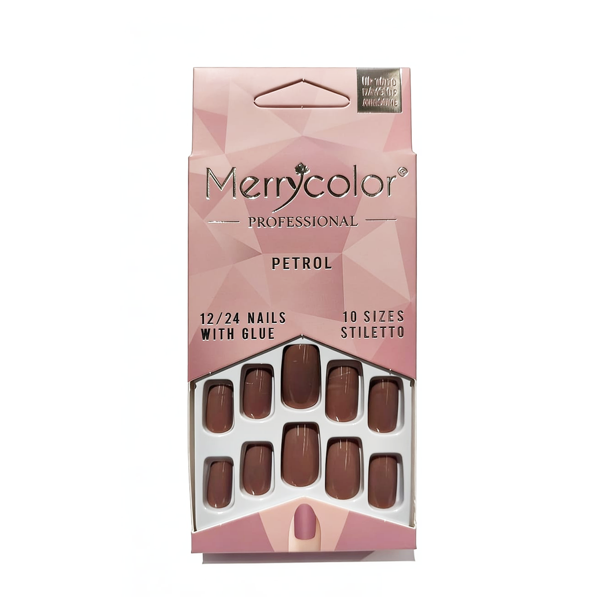 Uñas postizas cuadrada Merrycolor