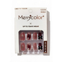Uñas postizas con pedrería Merrycolor