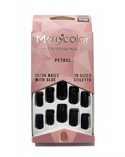 Uñas postizas cuadrada Merrycolor