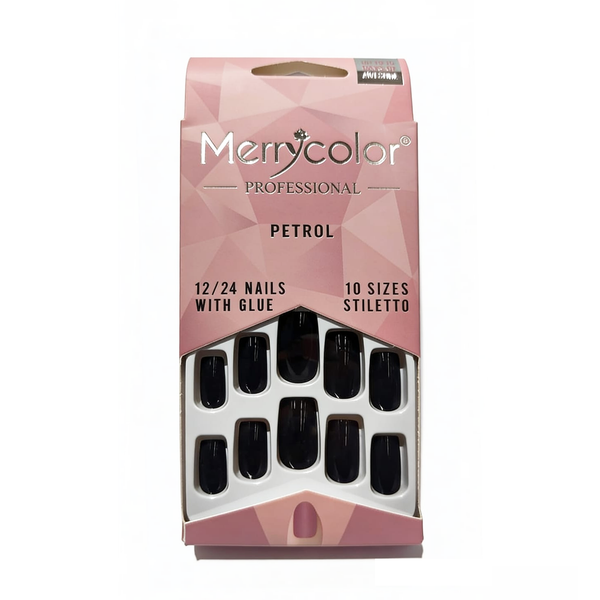 Uñas postizas cuadrada Merrycolor