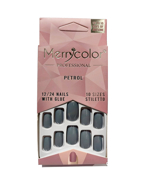 Uñas postizas cuadrada Merrycolor