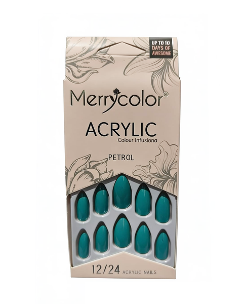 Uñas postizas almendra Merrycolor