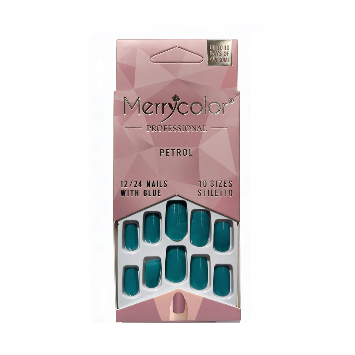 Uñas postizas cuadrada Merrycolor