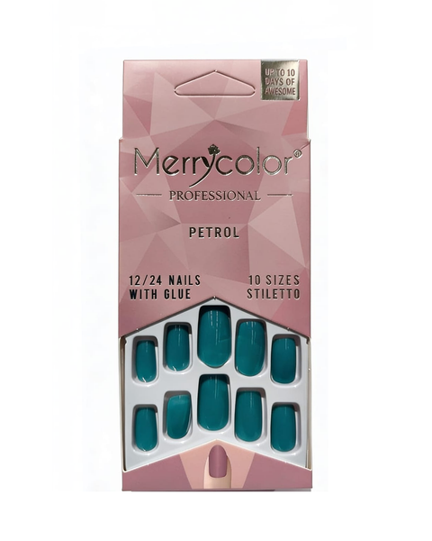 Uñas postizas cuadrada Merrycolor