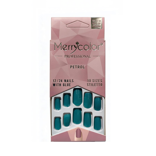 Uñas postizas cuadrada Merrycolor