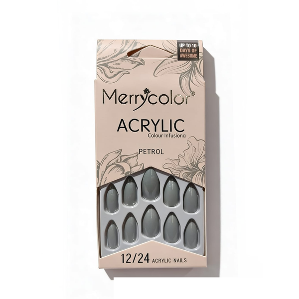 Uñas postizas almendra Merrycolor