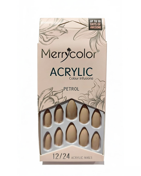Uñas postizas almendra Merrycolor