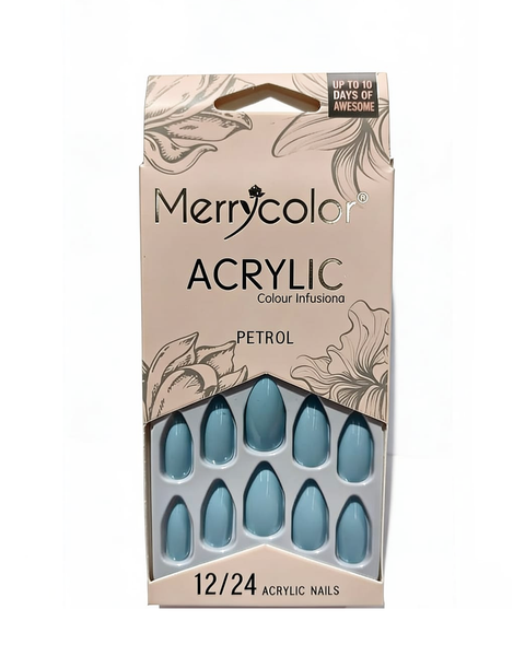 Uñas postizas almendra Merrycolor