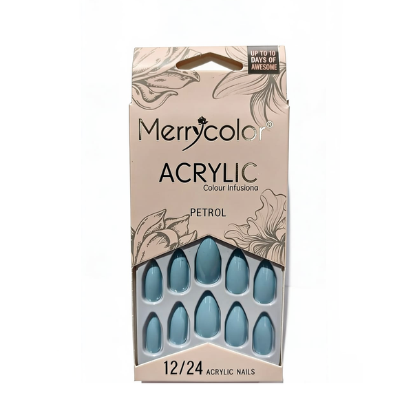 Uñas postizas almendra Merrycolor