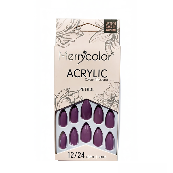 Uñas postizas almendra Merrycolor