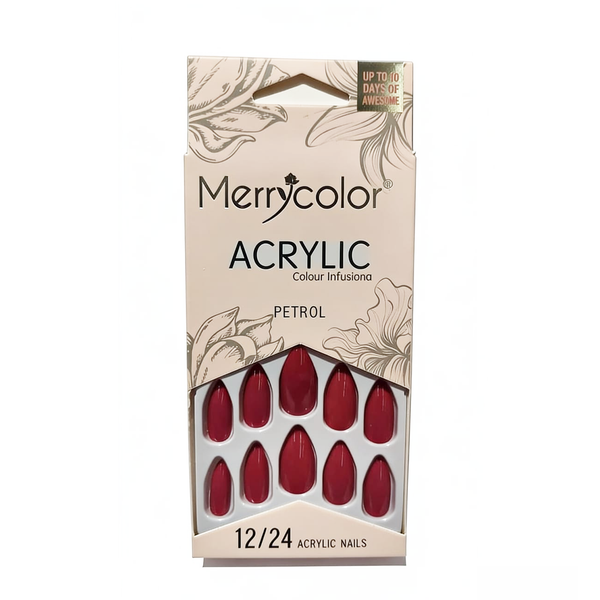 Uñas postizas almendra Merrycolor