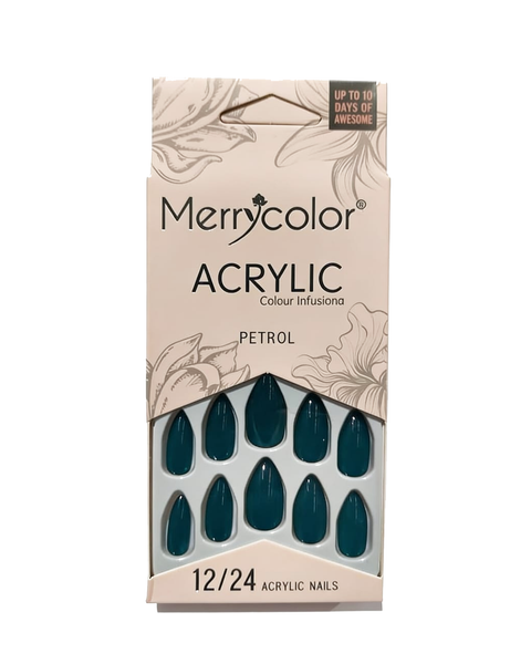 Uñas postizas almendra Merrycolor
