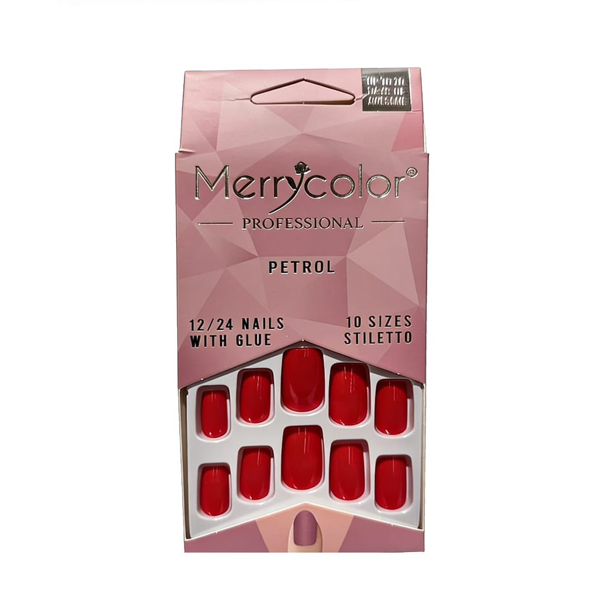Uñas postizas cuadrada Merrycolor