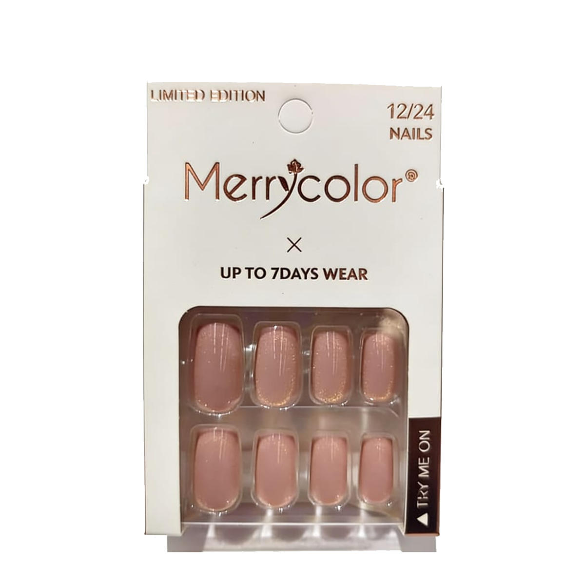 Uñas postizas efecto aurora Merrycolor
