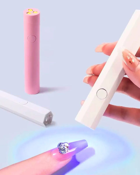 Mini lámpara UV/LED portátil recargable