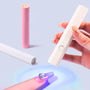 Mini lámpara UV/LED portátil recargable